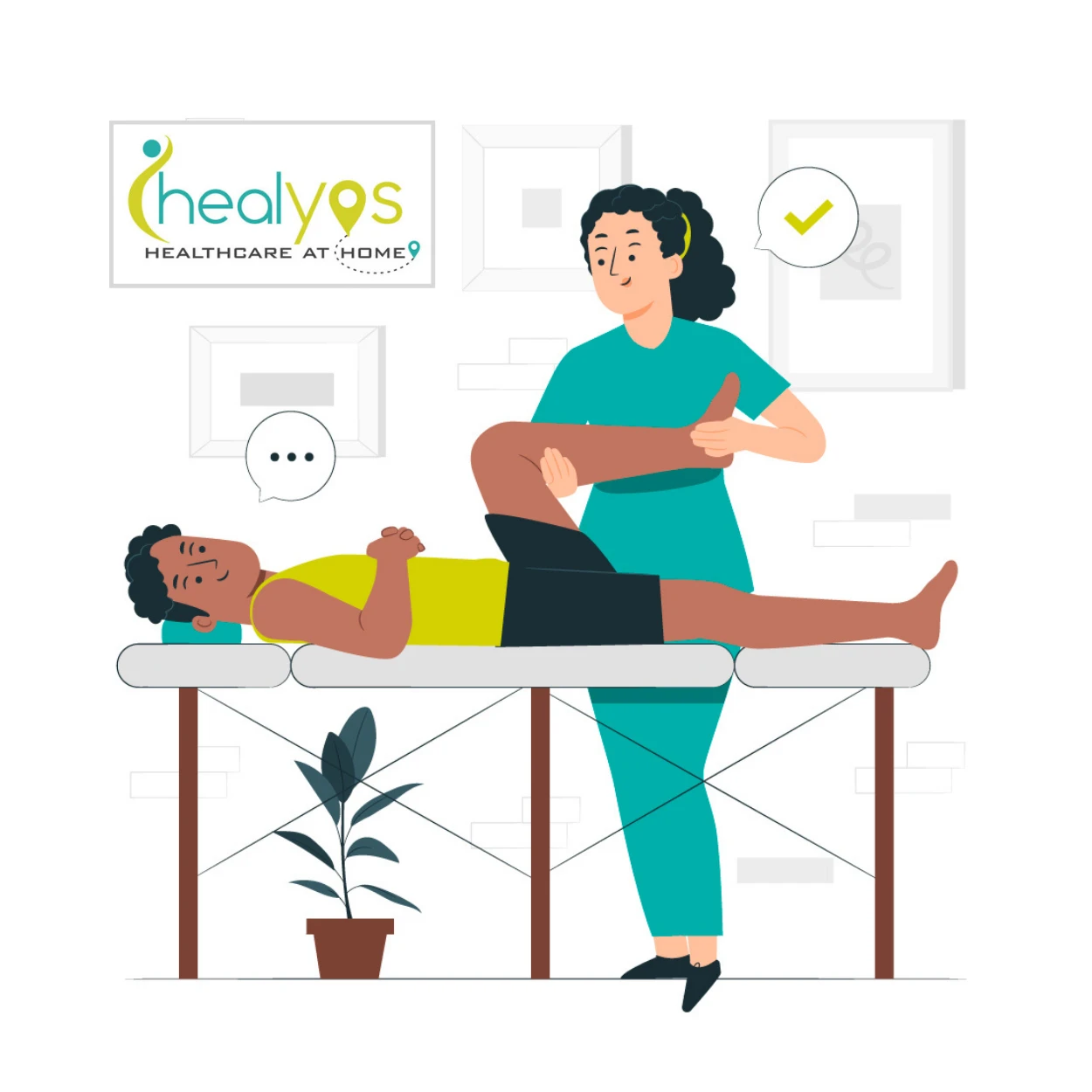 Physiotherapist at home