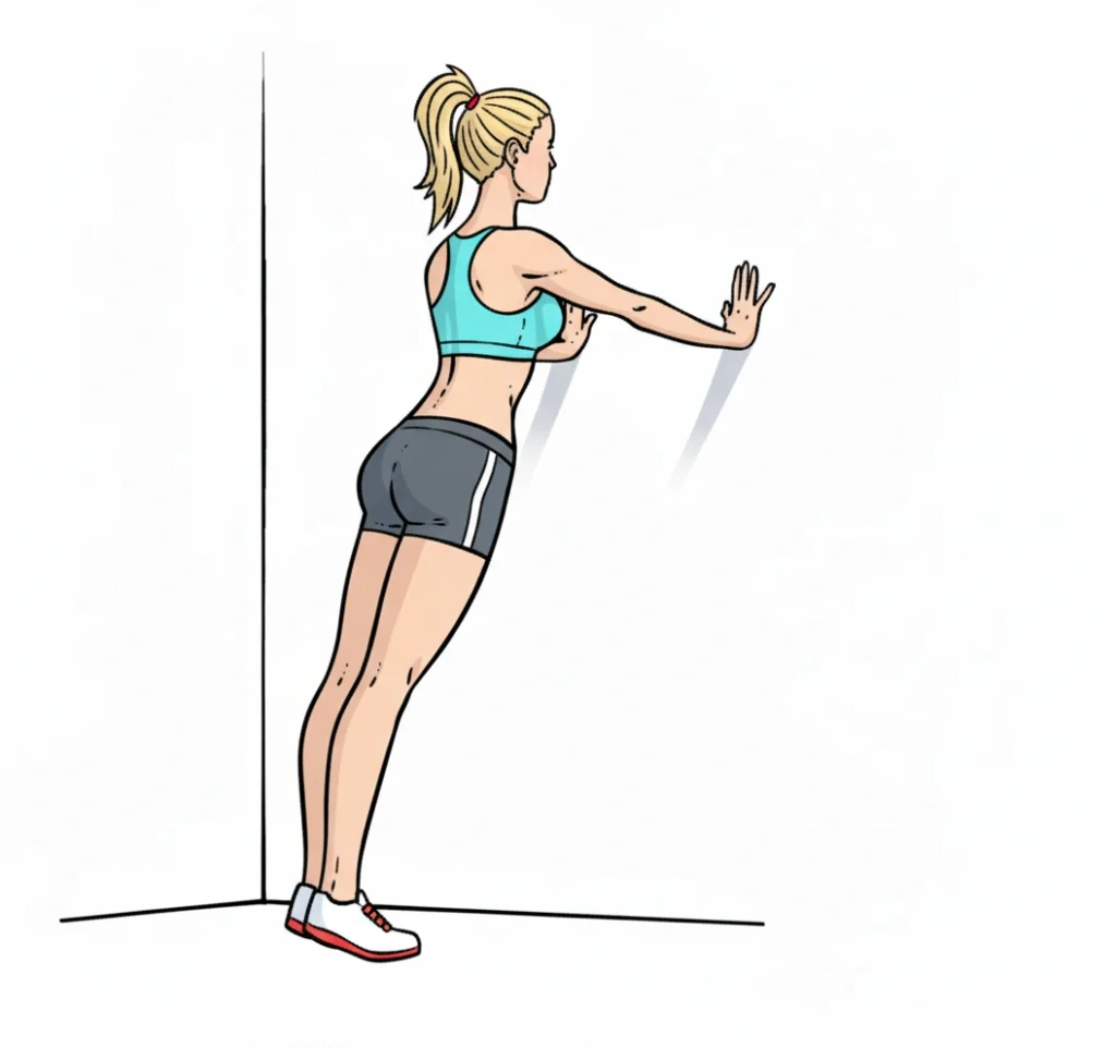 10 Best Rotator Cuff Injury Exercises for Faster Recovery and Stronger Shoulders 4 Wall Push Ups 10 Best Rotator Cuff Injury Exercises for Faster Recovery and Stronger Shoulders